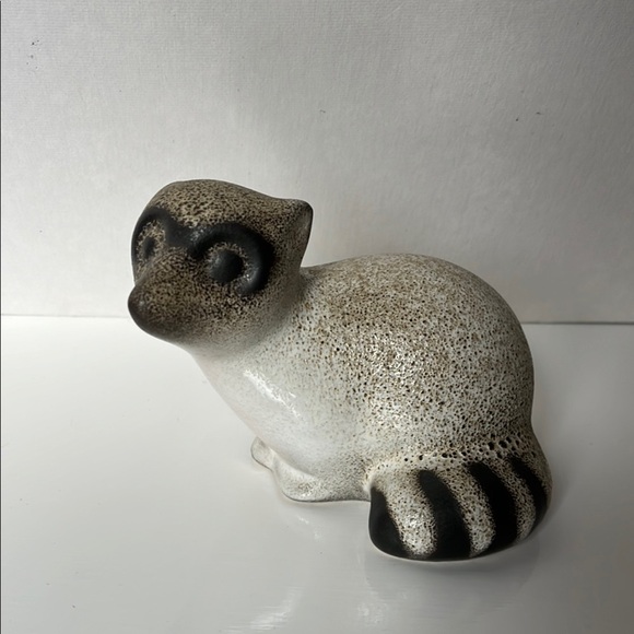 Howard Pierce Ceramic Raccoon Vintage - Picture 1 of 13